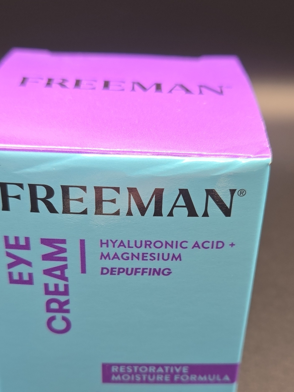 Freeman Hyaluronic Acid + Magnesium Eye Cream - Aqua & Purple
